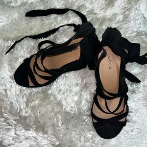 Torrid Black Women's Strappy Sandals
